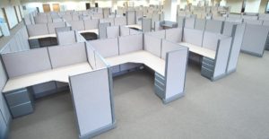 Modular office workstations and cubicles