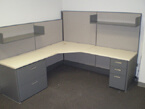Used Steelcase cubicles