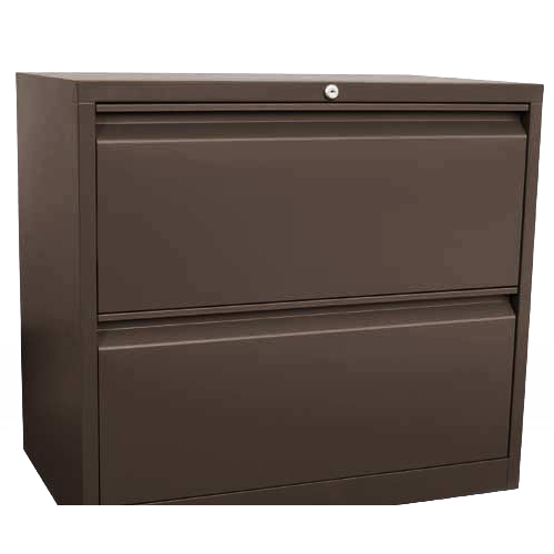 Two drawer lateral pedestal
